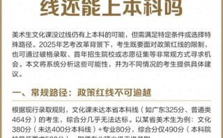美术生文化课未达标，还有哪些补救途径？