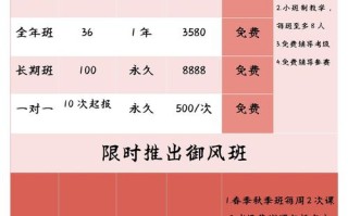 书法艺考培训费用多少？