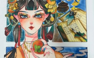 12岁美术绘画作品水平如何？