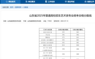 2025年山东艺考报名