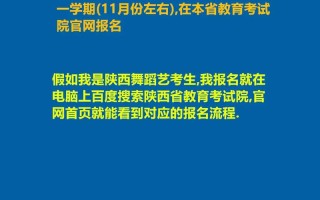 舞蹈艺考生网上报名流程是怎样的？