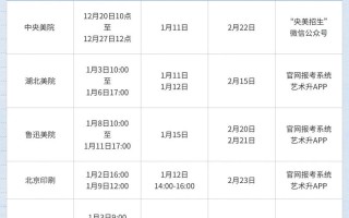 河北17年美术联考具体是哪天考？