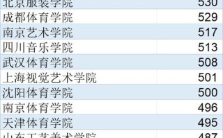 艺体生高考能选哪些大学？