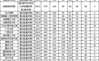 哪些大学承认湖南艺术联考成绩？