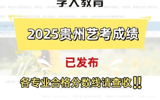 贵州艺考成绩怎么查？