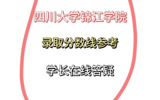 川大锦江学院舞蹈分数线