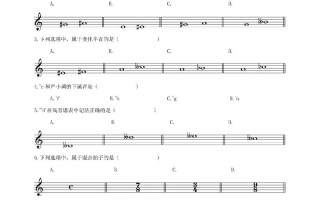 音乐联考乐理试卷及答案哪里有？