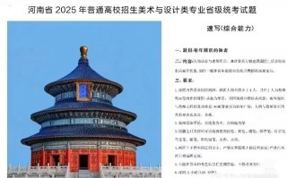 2025河南艺考美术题考了什么？