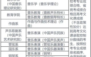 2025音乐校考有哪些学校可选？