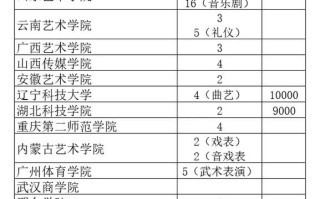 2025舞蹈类招生计划