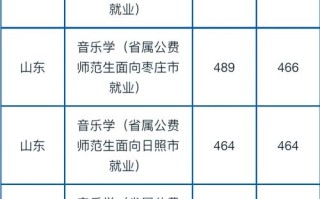 2025山师音乐分数线多少？