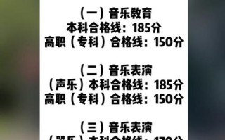 湖北表演联考总分合格线是多少？