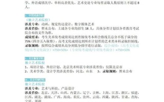 哪些学校承认19美术联考成绩？