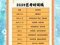 中戏2025艺考何时开始？