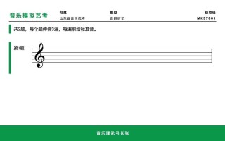 山东省音乐联考初试视频怎么考？