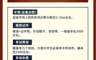 播音主持艺考收费具体是多少？