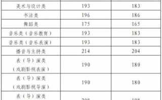 山东美术联考专科分数线是多少？