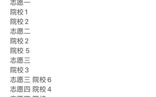 2025美术平行志愿