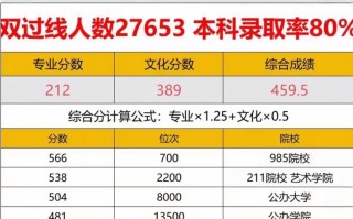 山东英才学院美术生分数线多少？