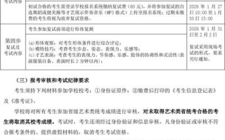 北京艺考专业报考条件有哪些？