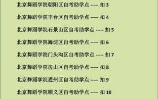 北京舞蹈院校有哪些专业可选？