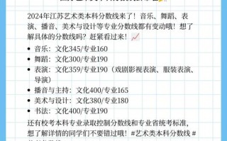 江苏舞蹈本科省控线是多少？