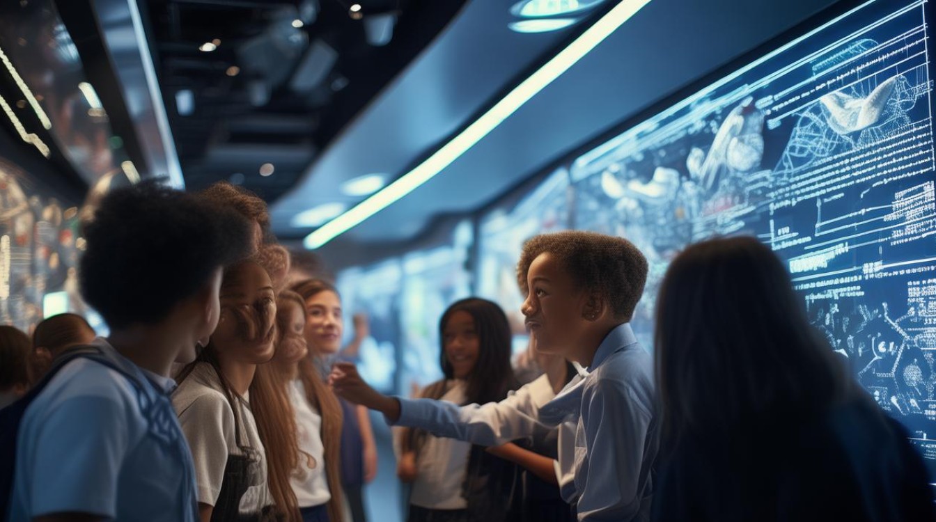 学生参观展览如何通过科普教育点亮未来？-图1