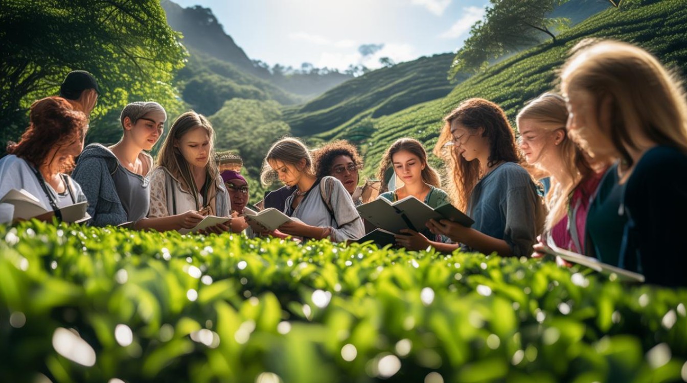 研学采茶之旅如何融合自然与文化教育？-图1