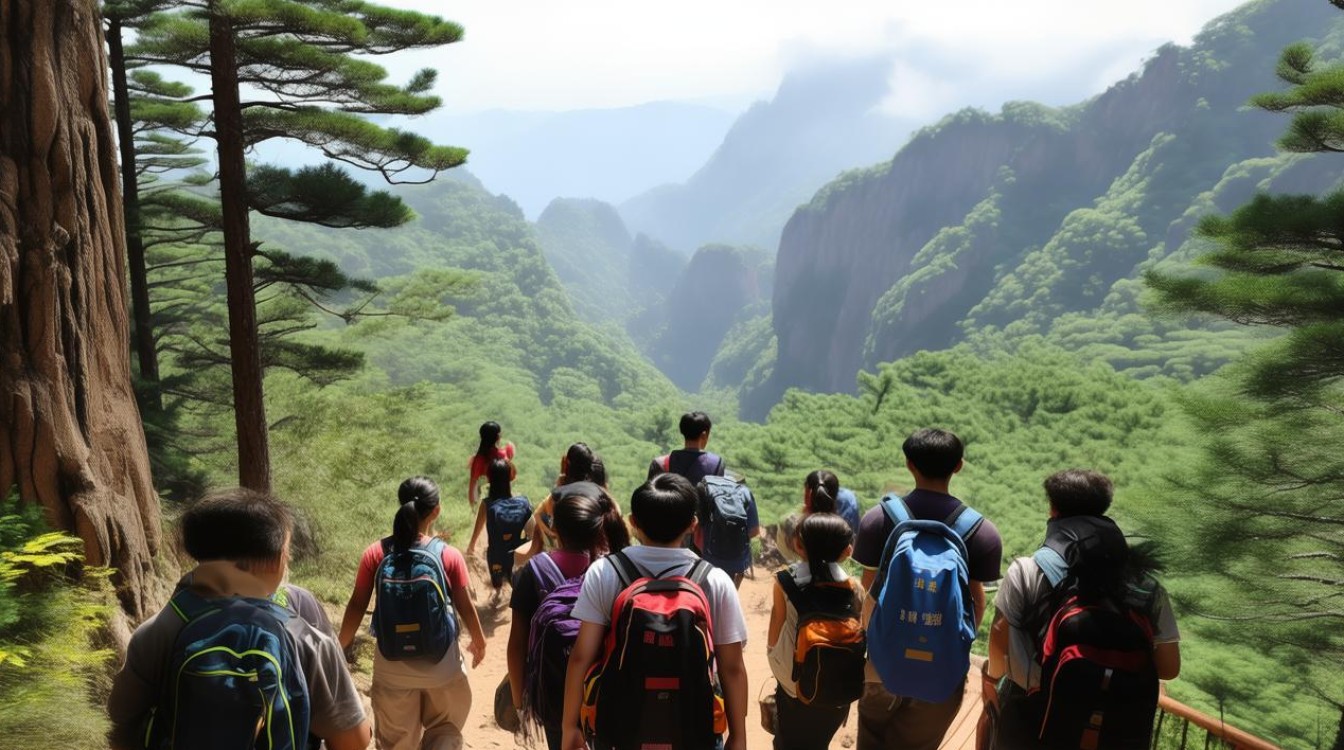 研学爬黄山如何融合自然与文化教育？-图3