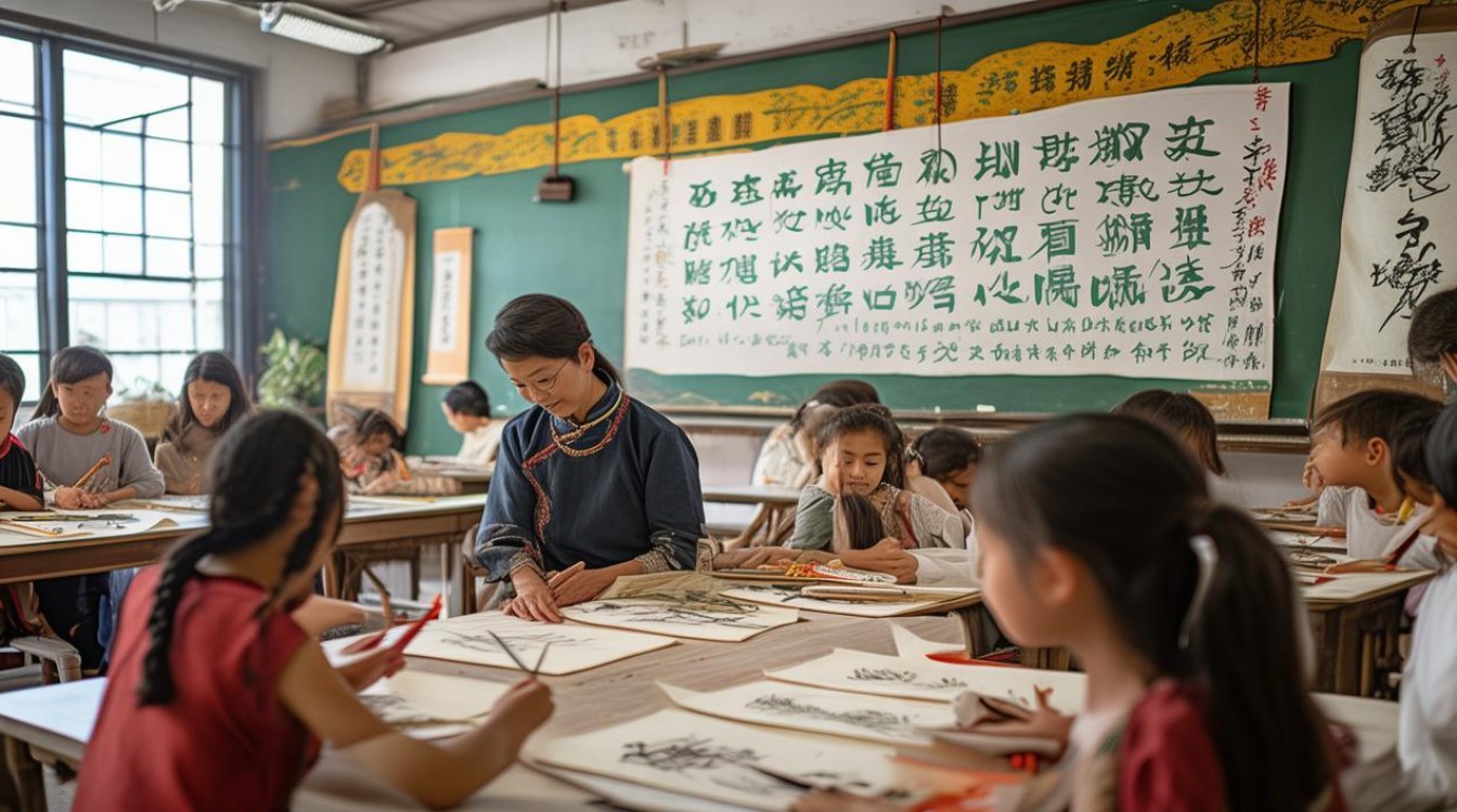 书画研学课如何融合传统艺术与现代教育？-图3