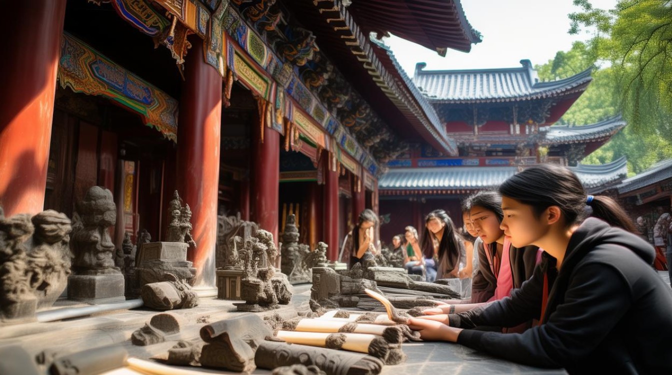 泰安研学岱庙的诗，岱庙研学游记400字作文-图1