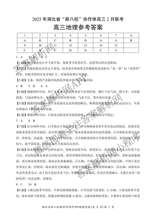 2025届湖北八校二联考有何新变化?-第1张图片-泰美艺术培训 2025届湖北八校二联考有何新变化?-第1张图片-泰美艺术培训