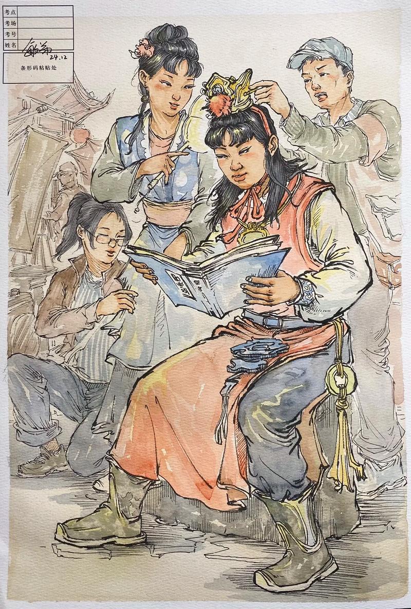 2012广东美术联考考题是什么？-第1张图片-泰美艺术培训