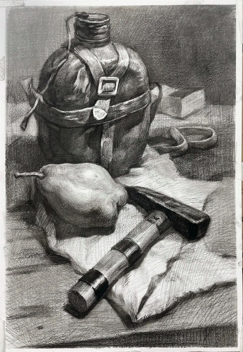 2025河北美术联考素描-第1张图片-泰美艺术培训