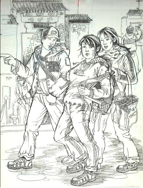 安徽美术联考素描高分试卷-第1张图片-泰美艺术培训