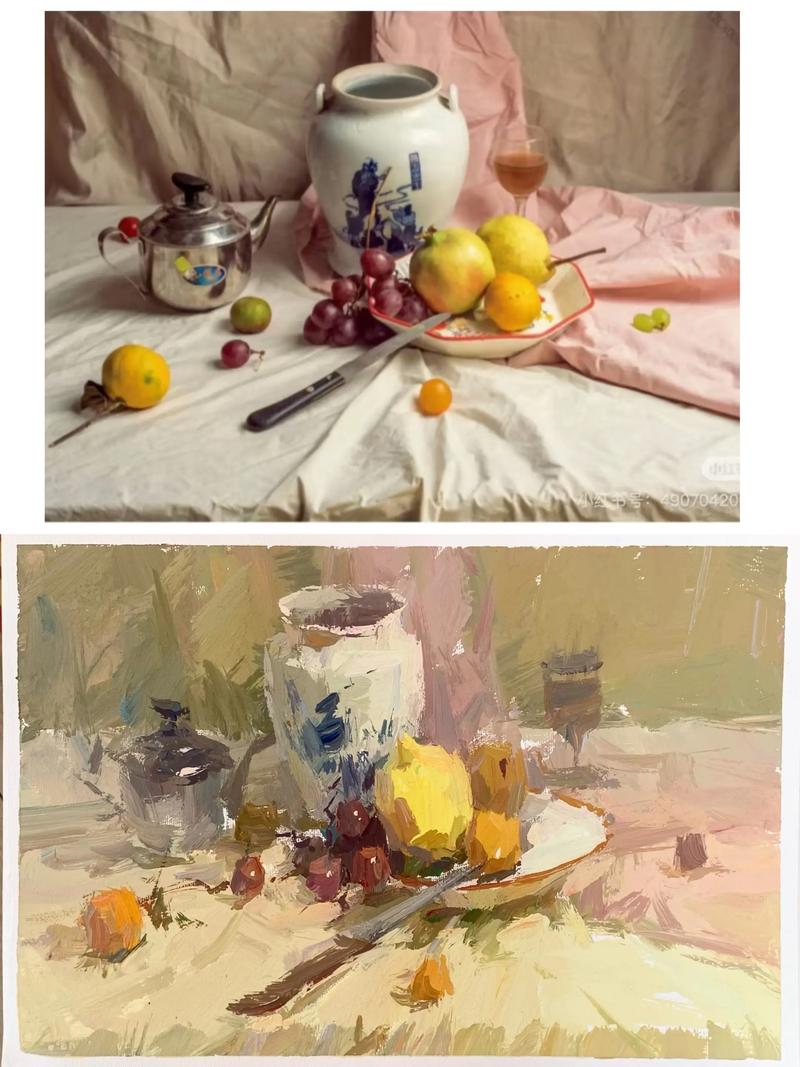 2025辽宁联考色彩示范-第1张图片-泰美艺术培训