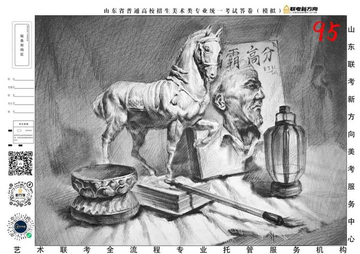 2025山东美术联考考了什么题目？-第3张图片-泰美艺术培训