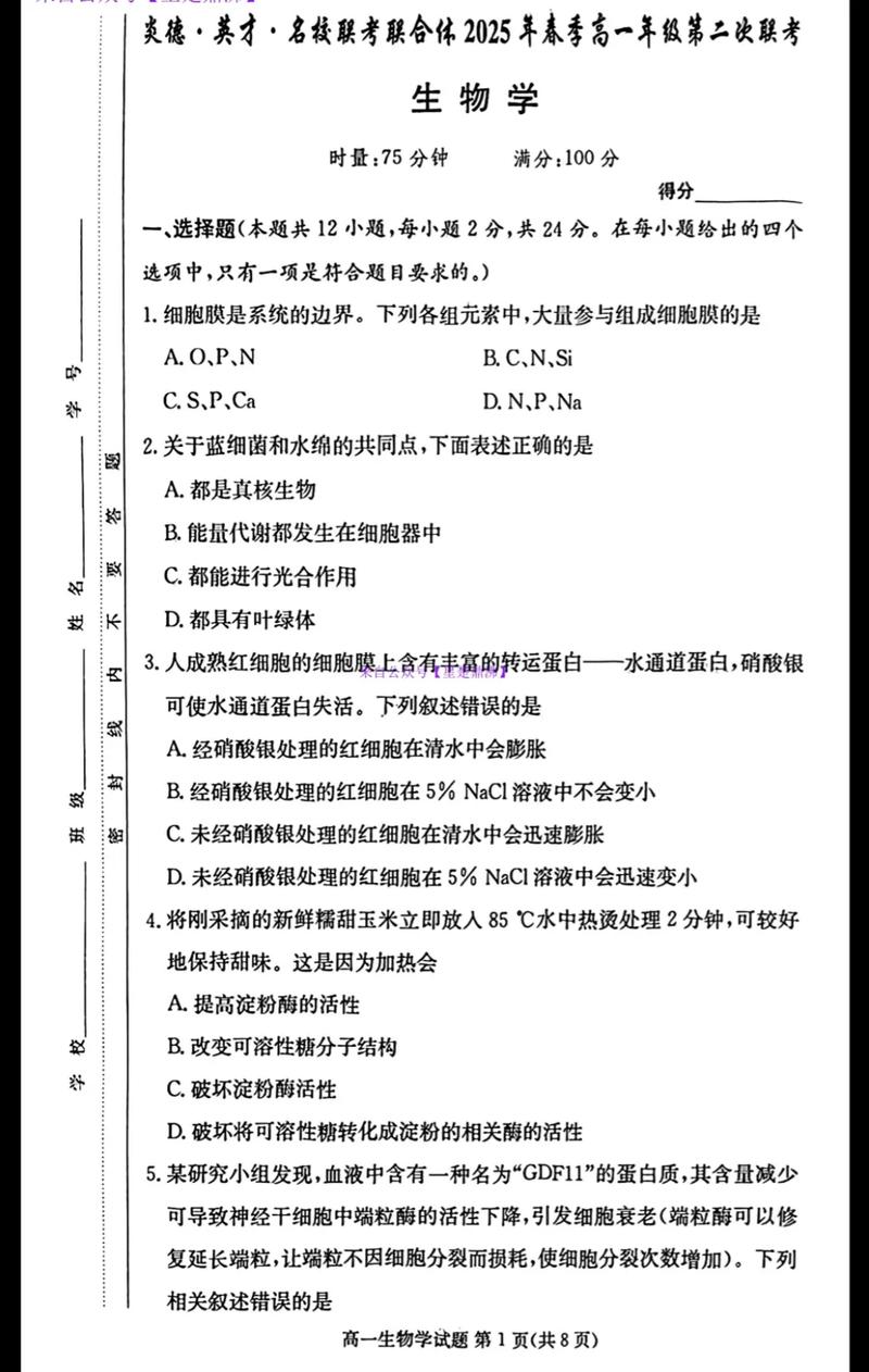 2025炎德英才大联考6考什么？-第3张图片-泰美艺术培训