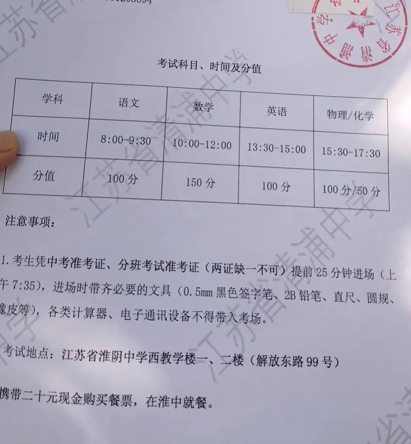 2025淮阴中学四校联考有何新变化？-第2张图片-泰美艺术培训