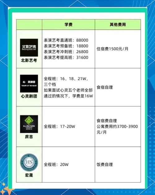 中影人舞蹈艺考培训费用多少？-第2张图片-泰美艺术培训