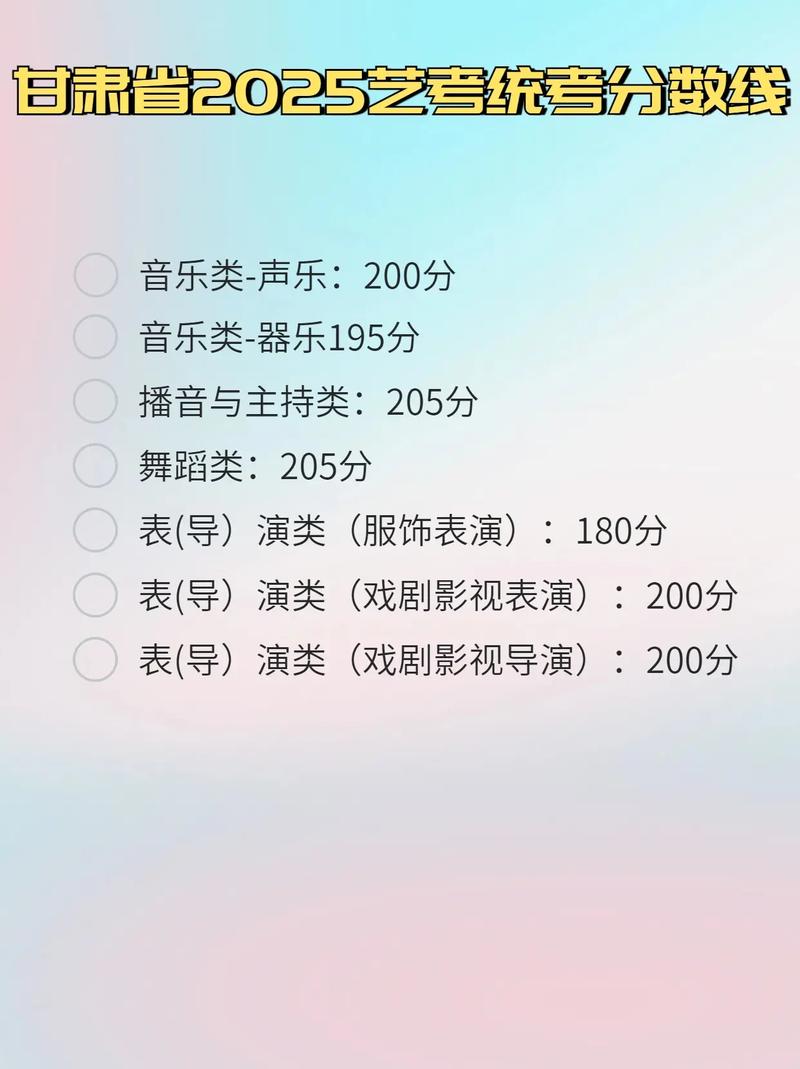 2025甘肃音乐艺考政策有哪些变化?-第3张图片-泰美艺术培训 2025甘肃音乐艺考政策有哪些变化?-第3张图片-泰美艺术培训