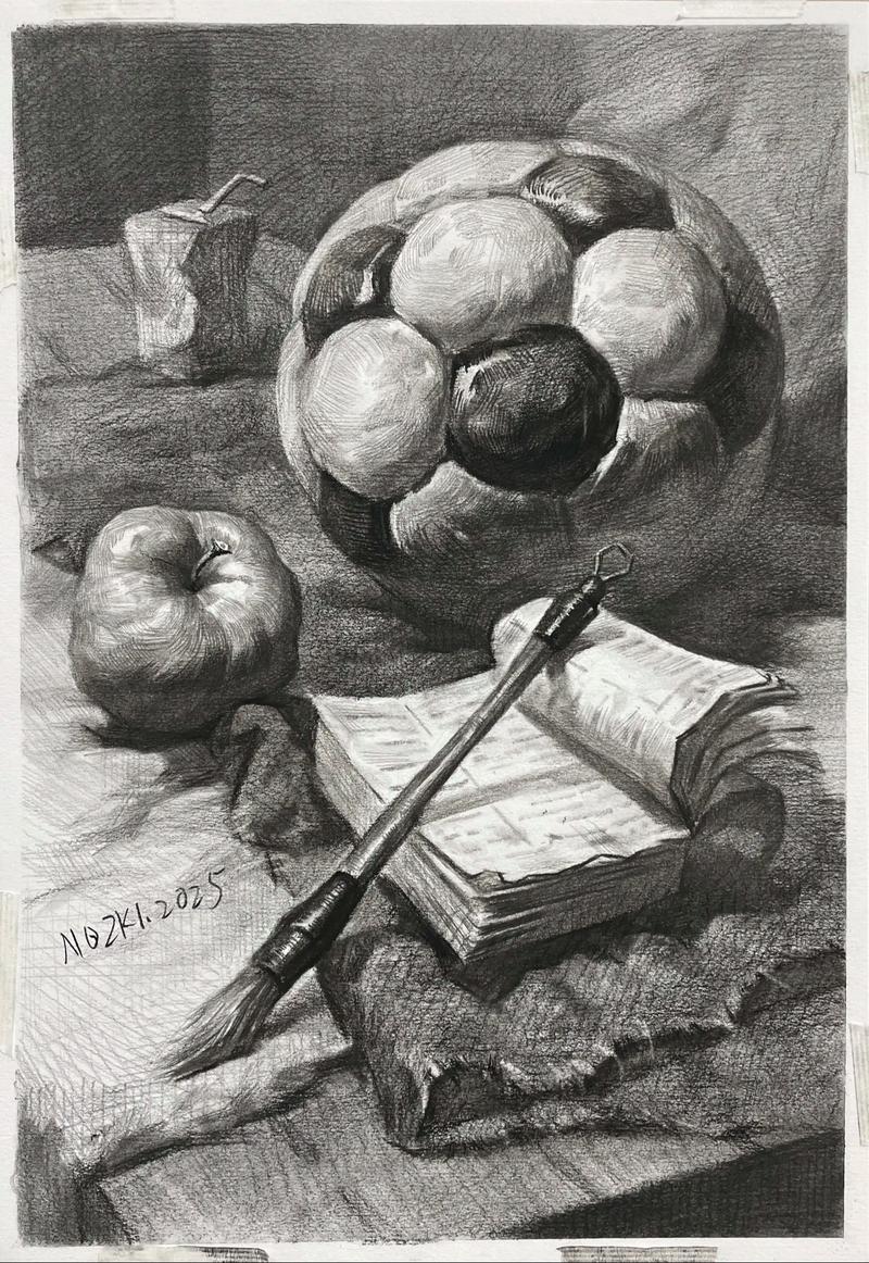 湖北美术联考素描几开纸-第1张图片-泰美艺术培训