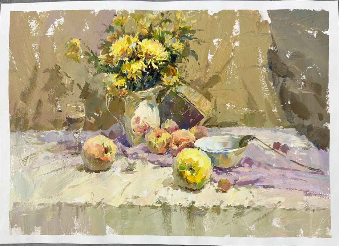 浙江联考水粉高分卷，色彩秘诀在哪？-第2张图片-泰美艺术培训