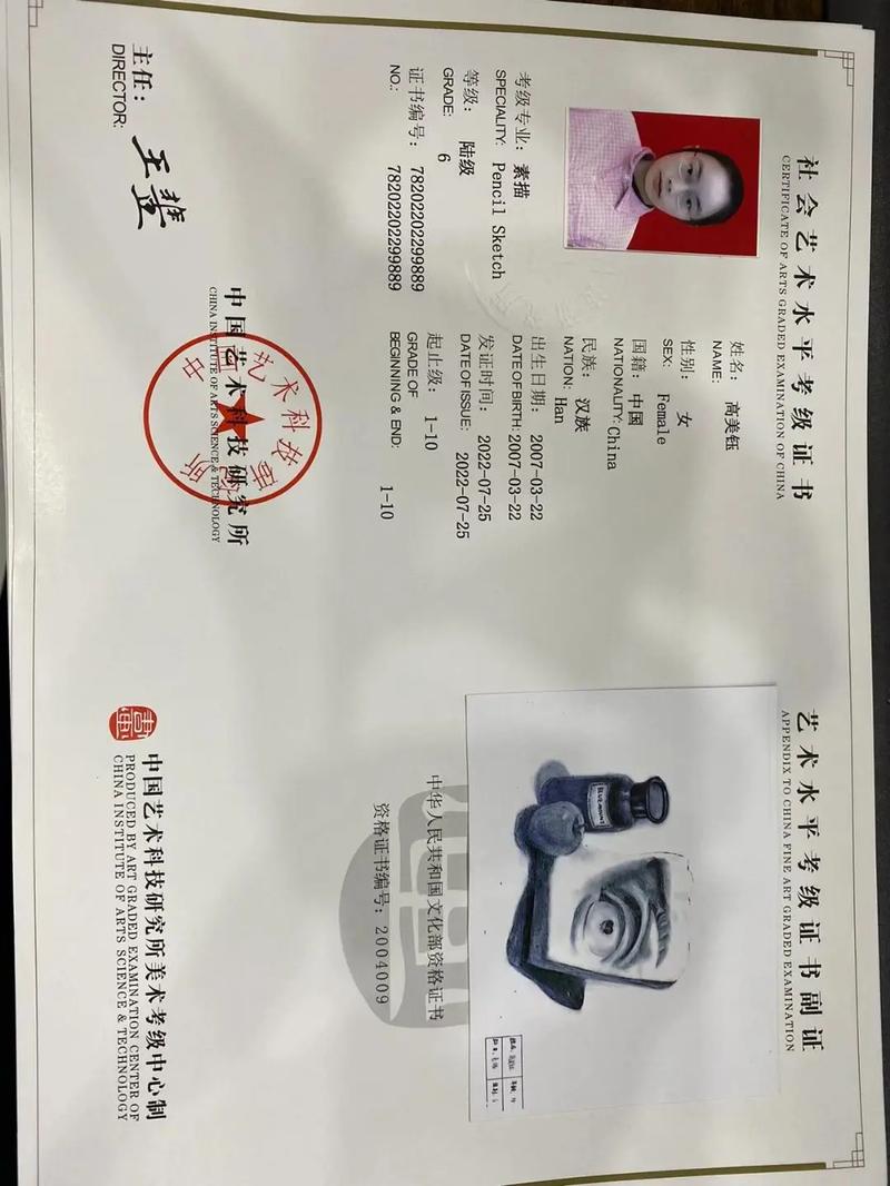 美术考级 科目 含金量-第2张图片-泰美艺术培训