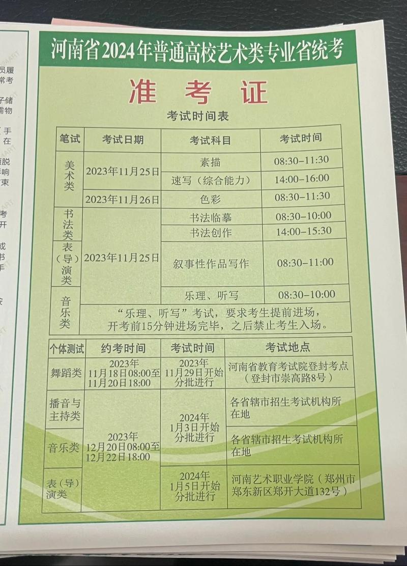 2025河南艺考准考证-第1张图片-泰美艺术培训