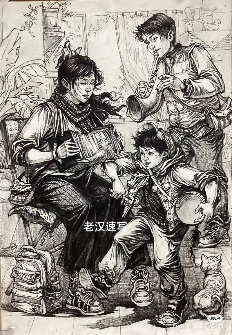 13年湖北美术联考速写考了什么内容？-第2张图片-泰美艺术培训