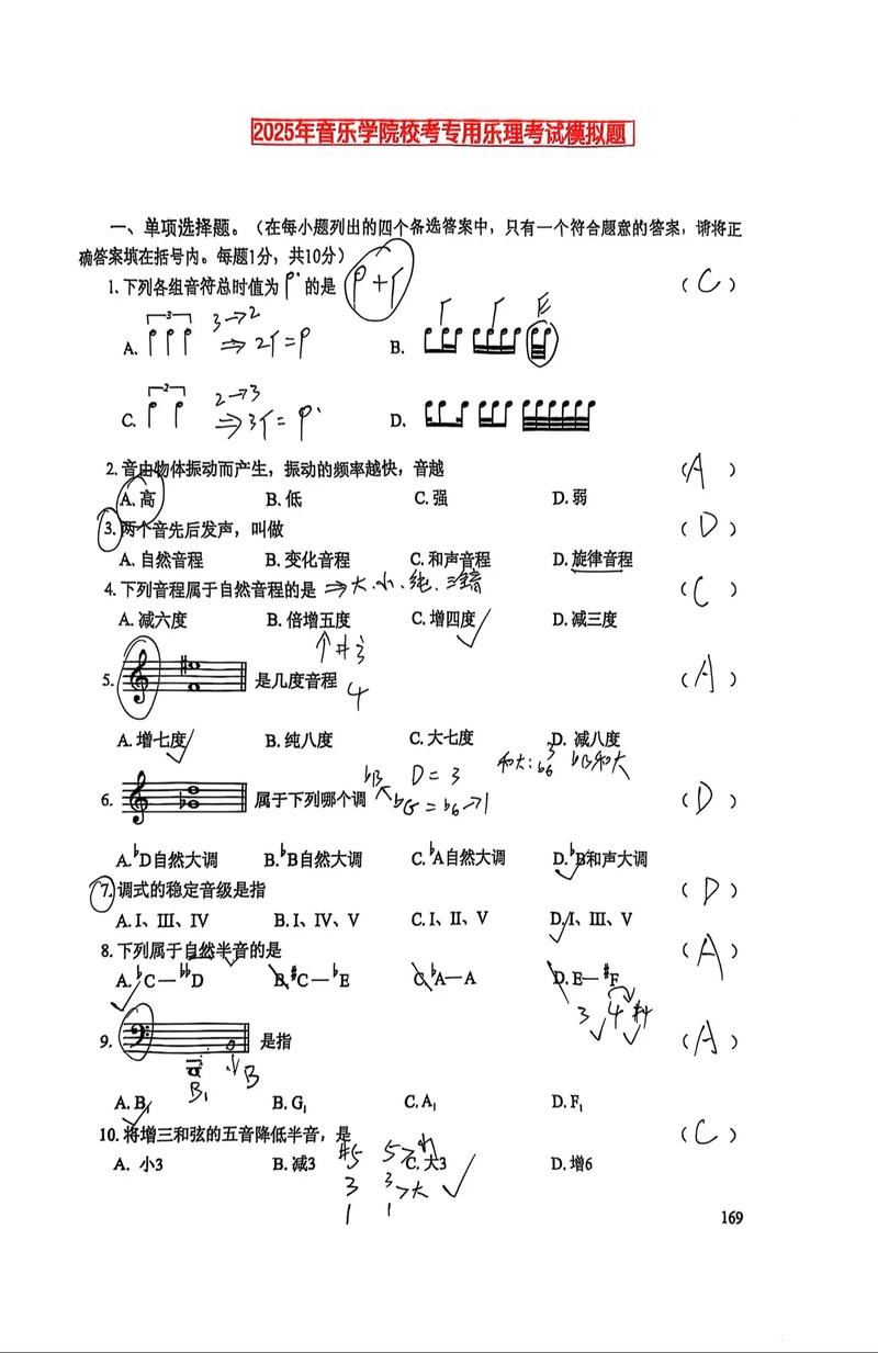 江西省舞蹈联考乐理试卷考什么?-第1张图片-泰美艺术培训 江西省舞蹈联考乐理试卷考什么?-第1张图片-泰美艺术培训