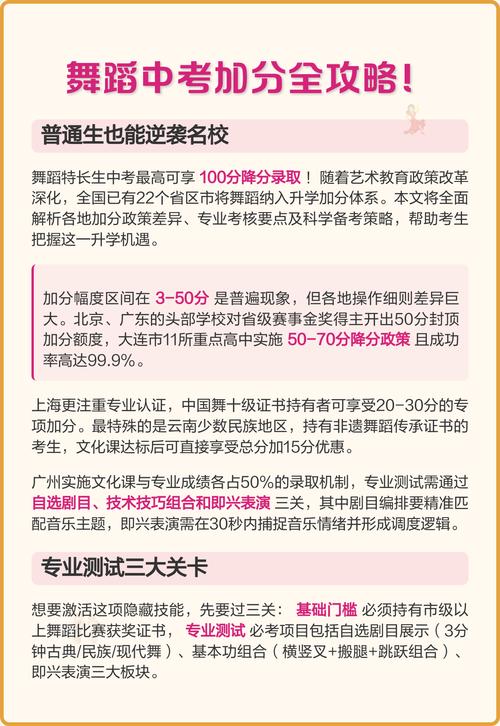 学舞蹈考高中可以加分吗-第1张图片-泰美艺术培训
