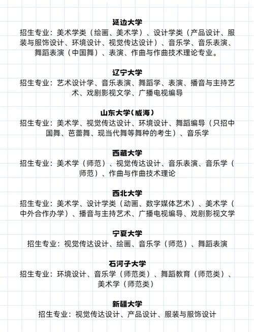 艺考生能报考哪些985高校？-第3张图片-泰美艺术培训