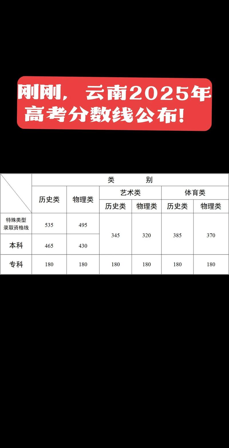2025云南艺考批次线是多少？-第2张图片-泰美艺术培训